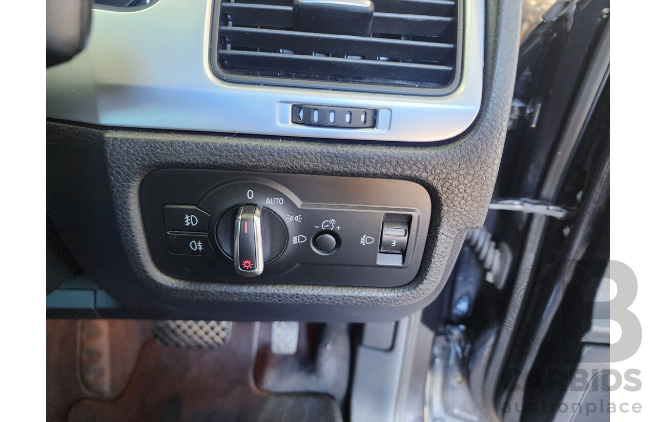 4/2012 Volkswagen Touareg V6 FSI 7P MY12 4d Wagon Black 3.6L