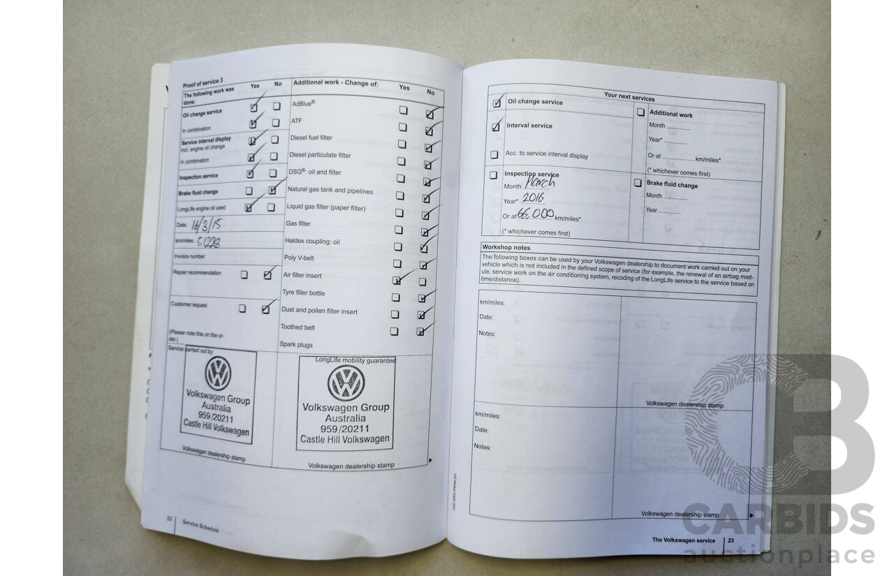 4/2012 Volkswagen Touareg V6 FSI 7P MY12 4d Wagon Black 3.6L