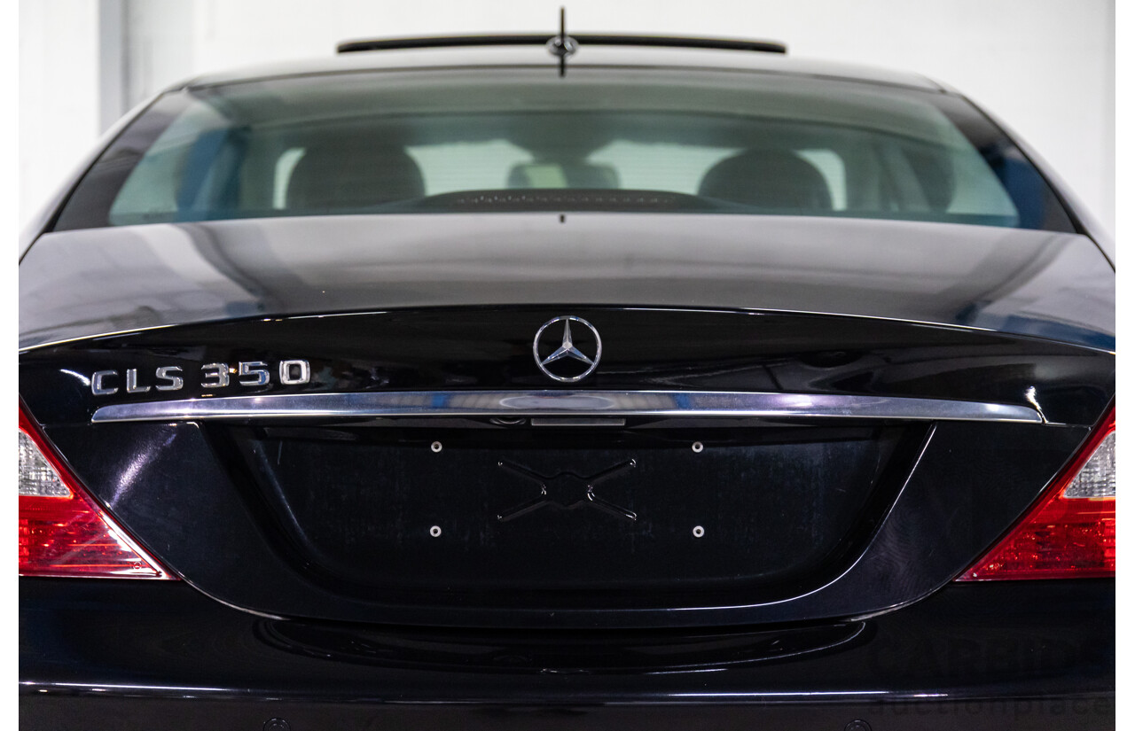 4/2007 Mercedes-Benz CLS 350 219 4d Coupe Obsidian Black Metallic V6 3.5L