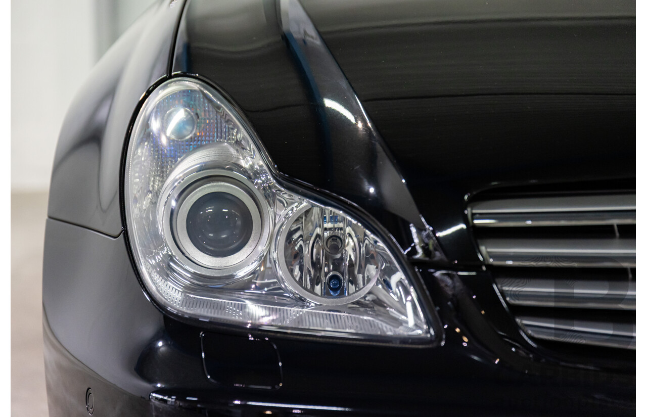 4/2007 Mercedes-Benz CLS 350 219 4d Coupe Obsidian Black Metallic V6 3.5L