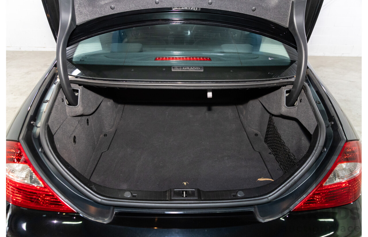 4/2007 Mercedes-Benz CLS 350 219 4d Coupe Obsidian Black Metallic V6 3.5L