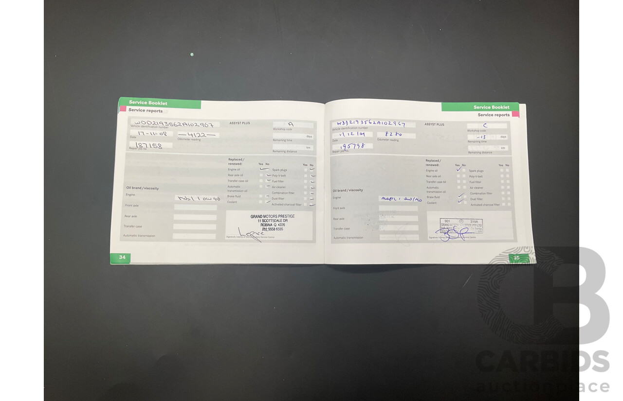 4/2007 Mercedes-Benz CLS 350 219 4d Coupe Obsidian Black Metallic V6 3.5L