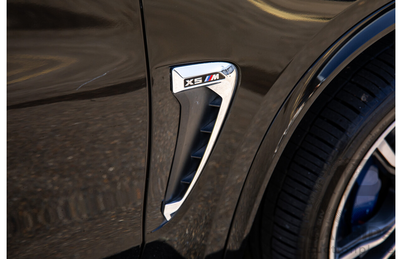 08/2016 BMW X5 M (AWD) F85 MY16 4d Wagon Black Sapphire Metallic Twin Turbo V8 4.4L