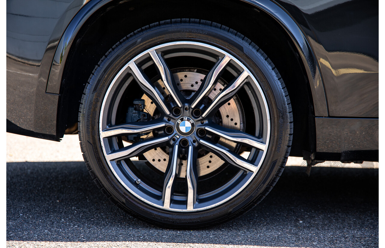 08/2016 BMW X5 M (AWD) F85 MY16 4d Wagon Black Sapphire Metallic Twin Turbo V8 4.4L