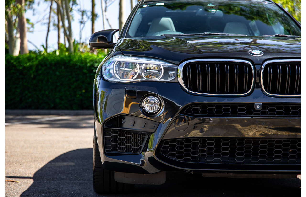 08/2016 BMW X5 M (AWD) F85 MY16 4d Wagon Black Sapphire Metallic Twin Turbo V8 4.4L