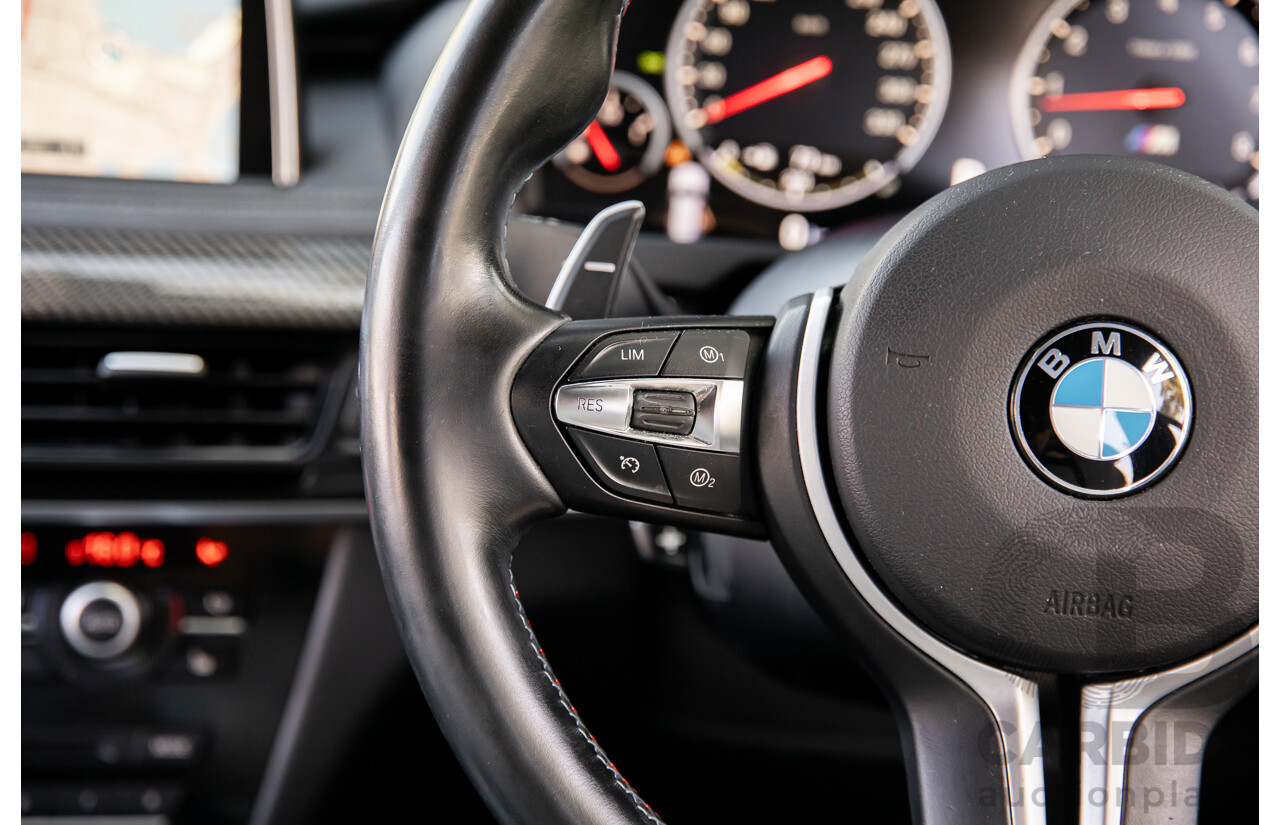 08/2016 BMW X5 M (AWD) F85 MY16 4d Wagon Black Sapphire Metallic Twin Turbo V8 4.4L