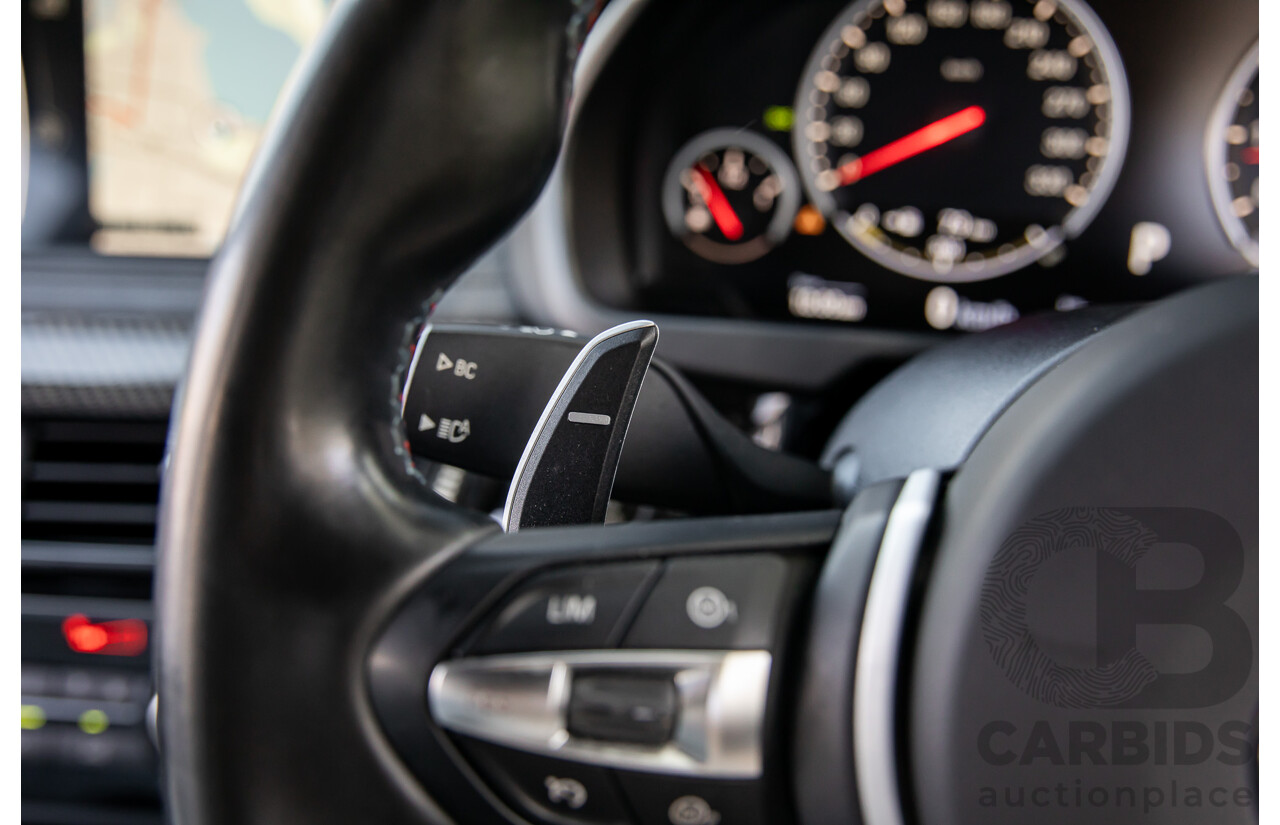 08/2016 BMW X5 M (AWD) F85 MY16 4d Wagon Black Sapphire Metallic Twin Turbo V8 4.4L