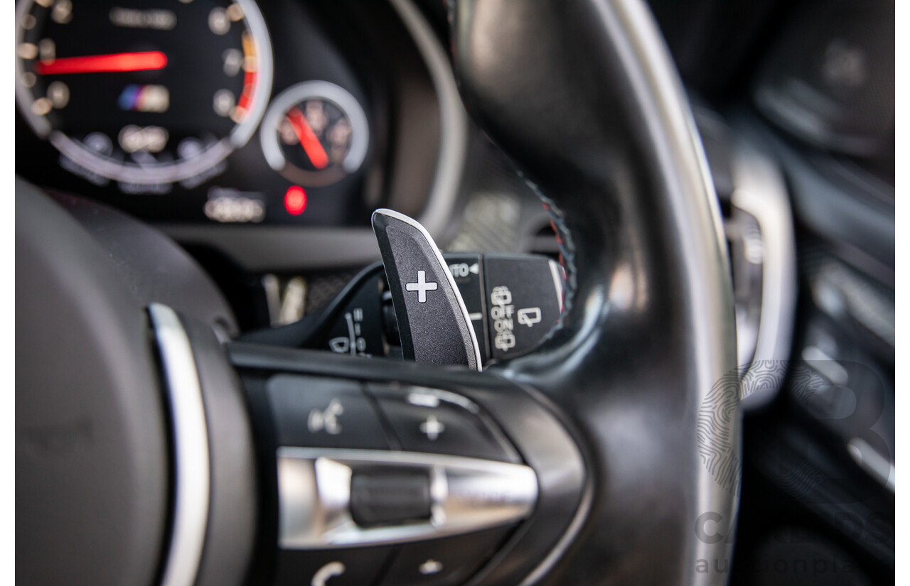 08/2016 BMW X5 M (AWD) F85 MY16 4d Wagon Black Sapphire Metallic Twin Turbo V8 4.4L