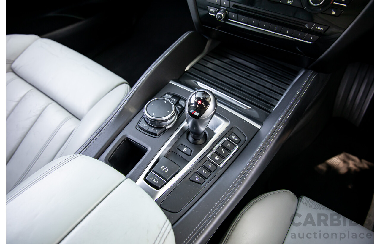 08/2016 BMW X5 M (AWD) F85 MY16 4d Wagon Black Sapphire Metallic Twin Turbo V8 4.4L