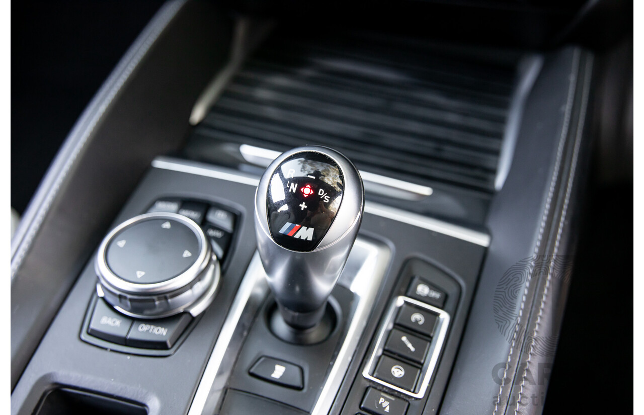 08/2016 BMW X5 M (AWD) F85 MY16 4d Wagon Black Sapphire Metallic Twin Turbo V8 4.4L