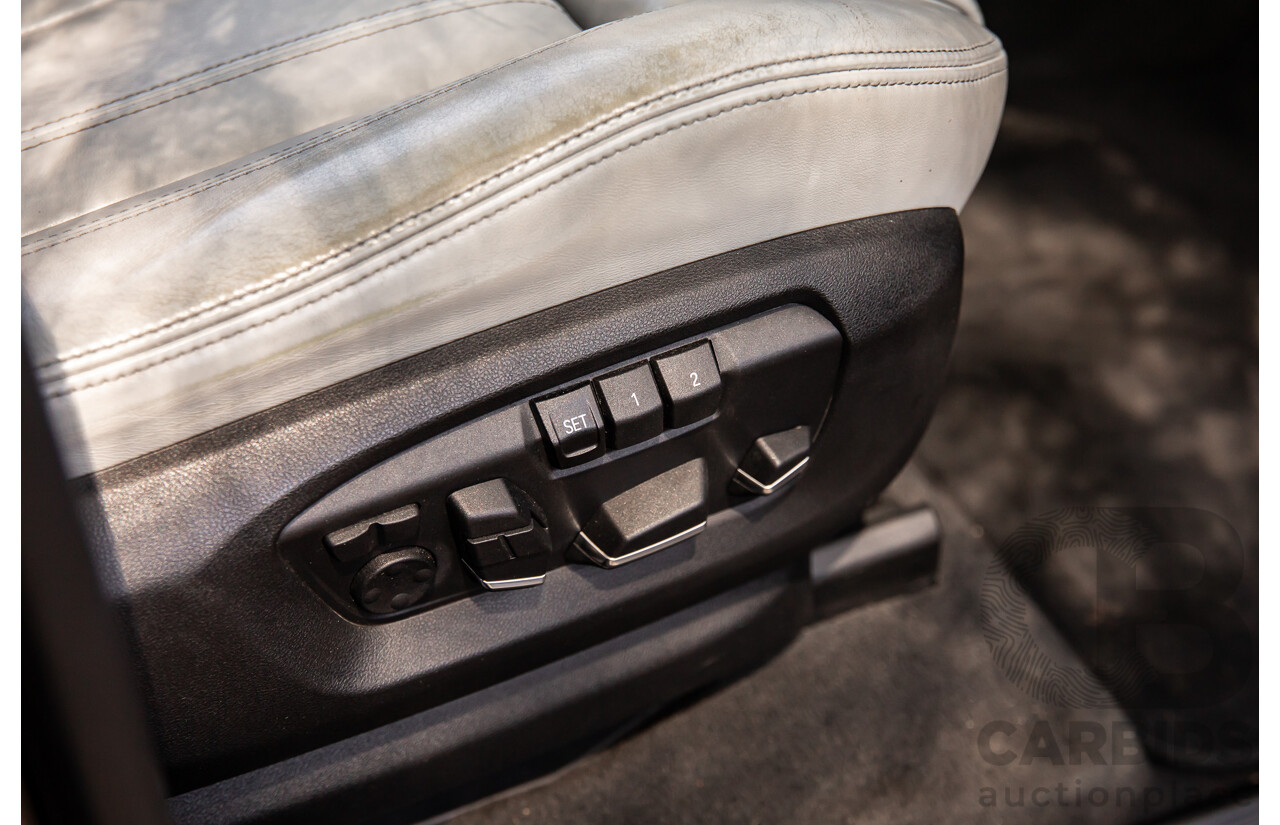 08/2016 BMW X5 M (AWD) F85 MY16 4d Wagon Black Sapphire Metallic Twin Turbo V8 4.4L