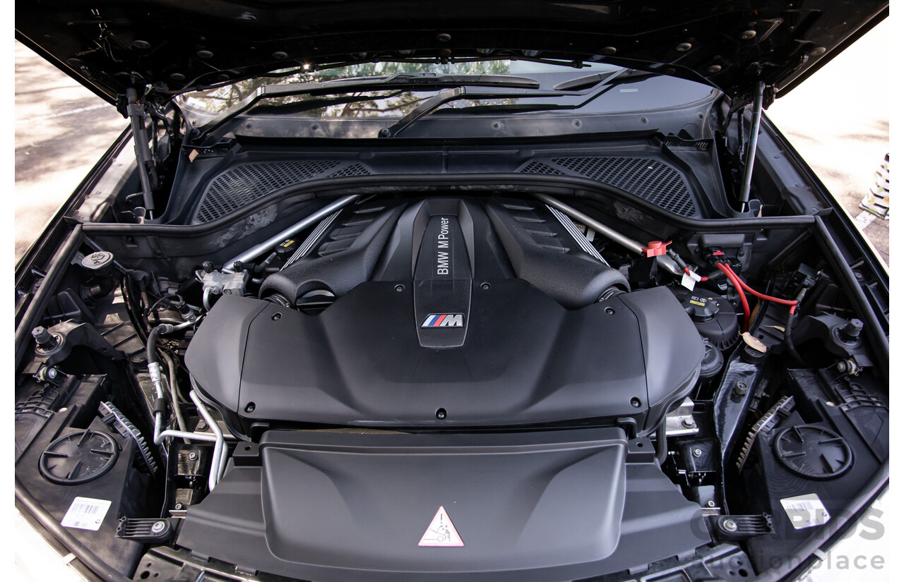 08/2016 BMW X5 M (AWD) F85 MY16 4d Wagon Black Sapphire Metallic Twin Turbo V8 4.4L