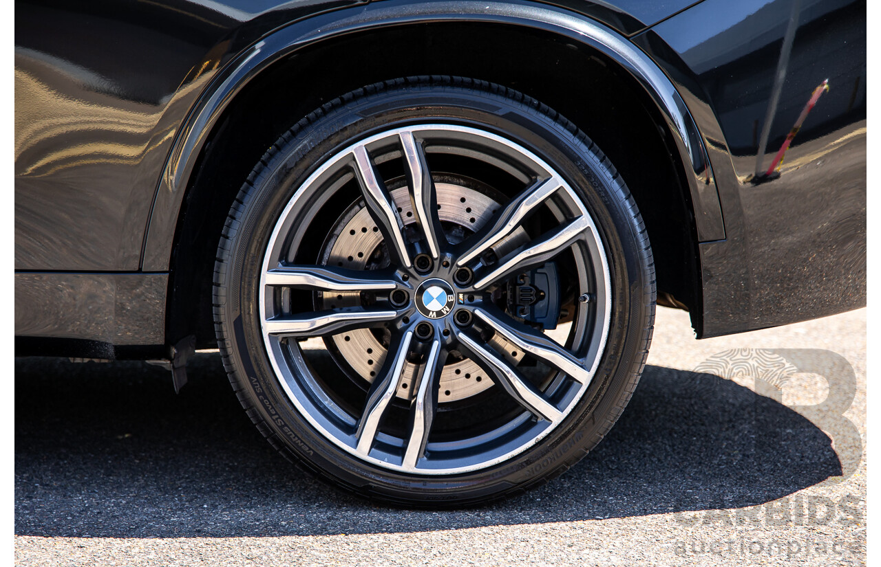08/2016 BMW X5 M (AWD) F85 MY16 4d Wagon Black Sapphire Metallic Twin Turbo V8 4.4L
