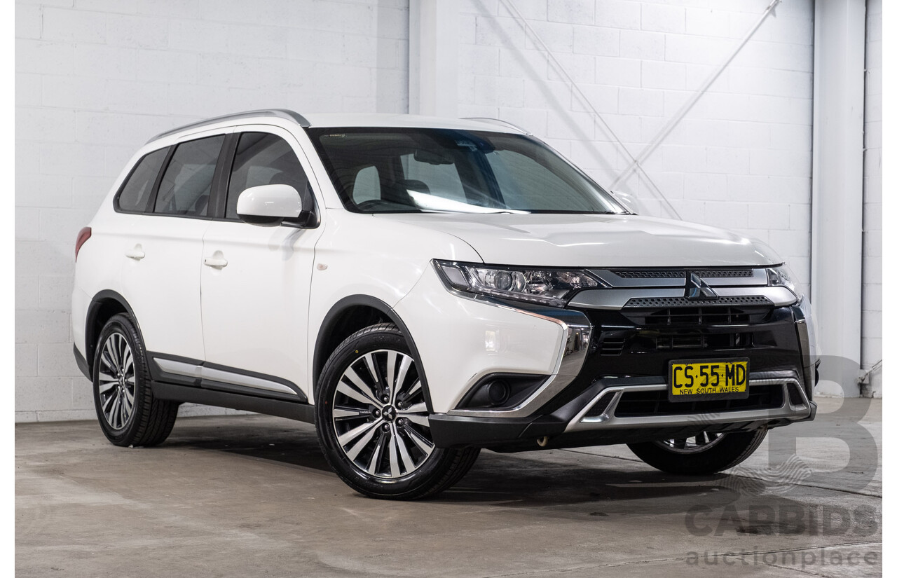 04/2019 Mitsubishi Outlander ES ADAS (FWD) ZL MY19 4d Wagon Solid White 2.4L