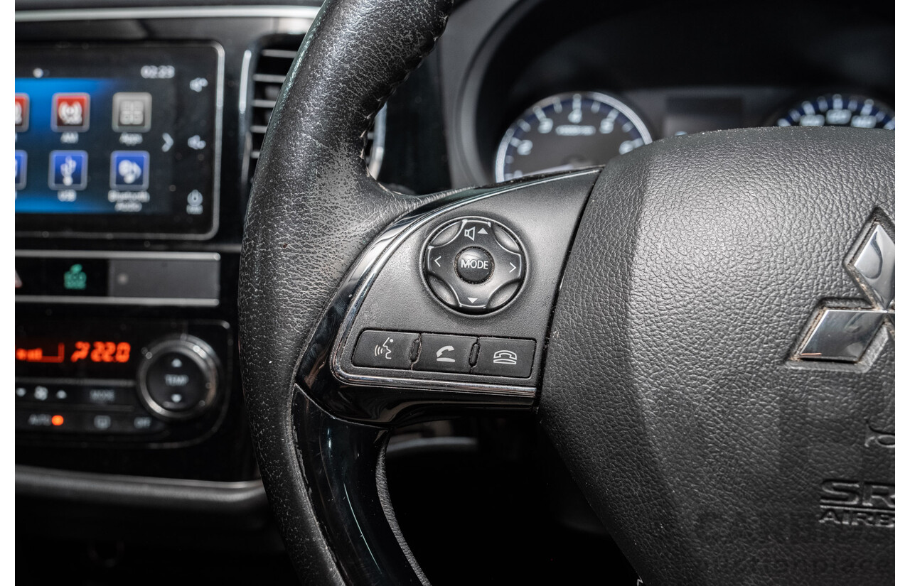 04/2019 Mitsubishi Outlander ES ADAS (FWD) ZL MY19 4d Wagon Solid White 2.4L