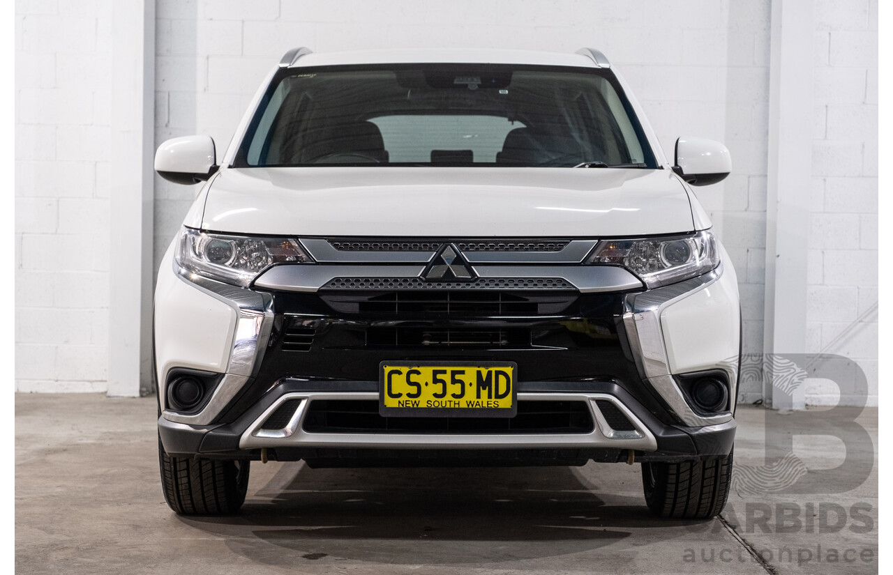 04/2019 Mitsubishi Outlander ES ADAS (FWD) ZL MY19 4d Wagon Solid White 2.4L