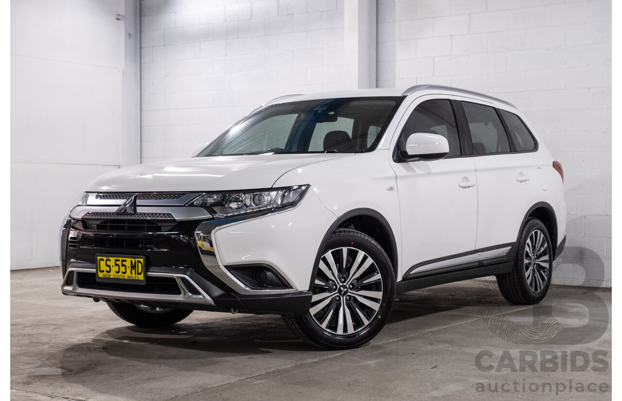04/2019 Mitsubishi Outlander ES ADAS (FWD) ZL MY19 4d Wagon Solid White 2.4L
