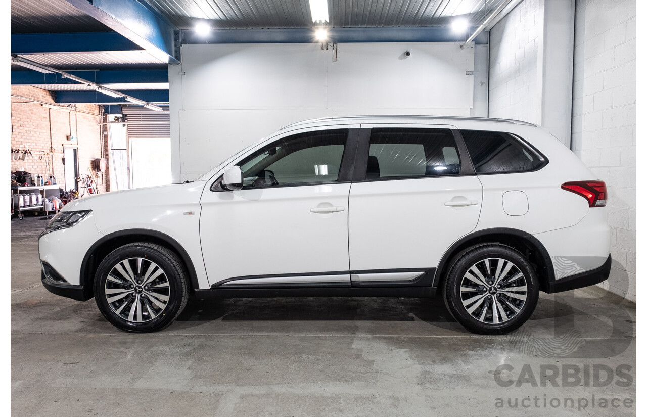 04/2019 Mitsubishi Outlander ES ADAS (FWD) ZL MY19 4d Wagon Solid White 2.4L