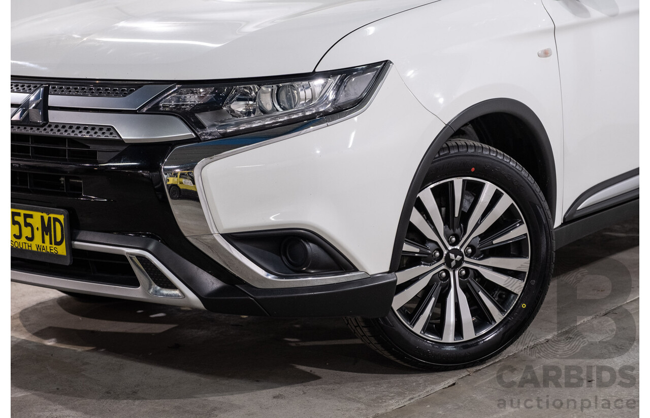 04/2019 Mitsubishi Outlander ES ADAS (FWD) ZL MY19 4d Wagon Solid White 2.4L