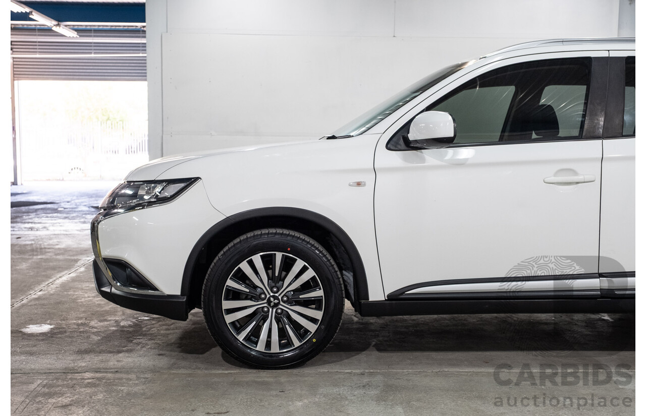 04/2019 Mitsubishi Outlander ES ADAS (FWD) ZL MY19 4d Wagon Solid White 2.4L