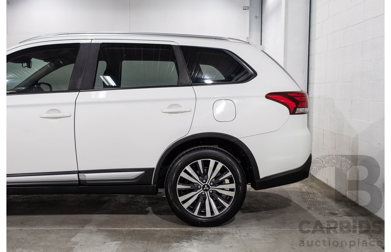 04/2019 Mitsubishi Outlander ES ADAS (FWD) ZL MY19 4d Wagon Solid White 2.4L