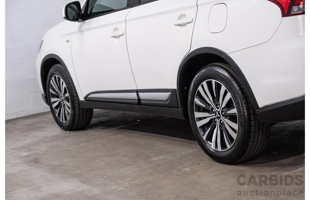 04/2019 Mitsubishi Outlander ES ADAS (FWD) ZL MY19 4d Wagon Solid White 2.4L