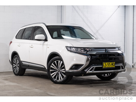 04/2019 Mitsubishi Outlander ES ADAS (FWD) ZL MY19 4d Wagon Solid White 2.4L