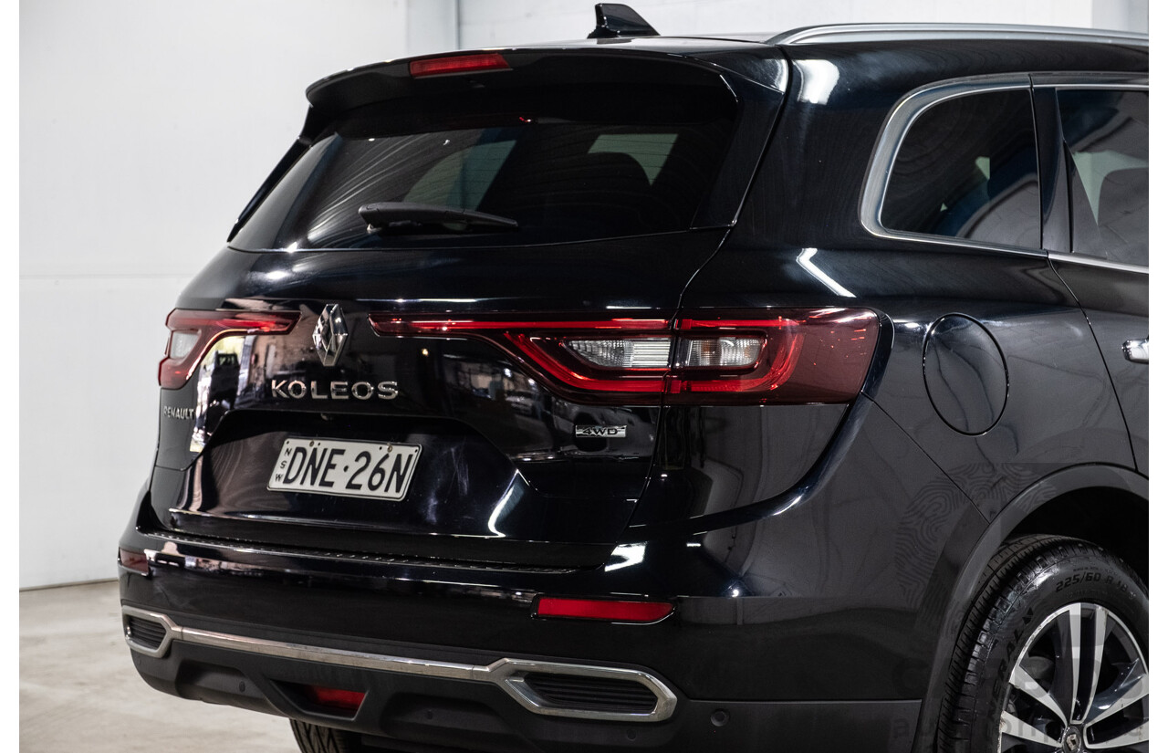 01/2017 Renault Koleos Intens X-Tronic (4x4) XZG 4d Wagon Metallic Black 2.5L