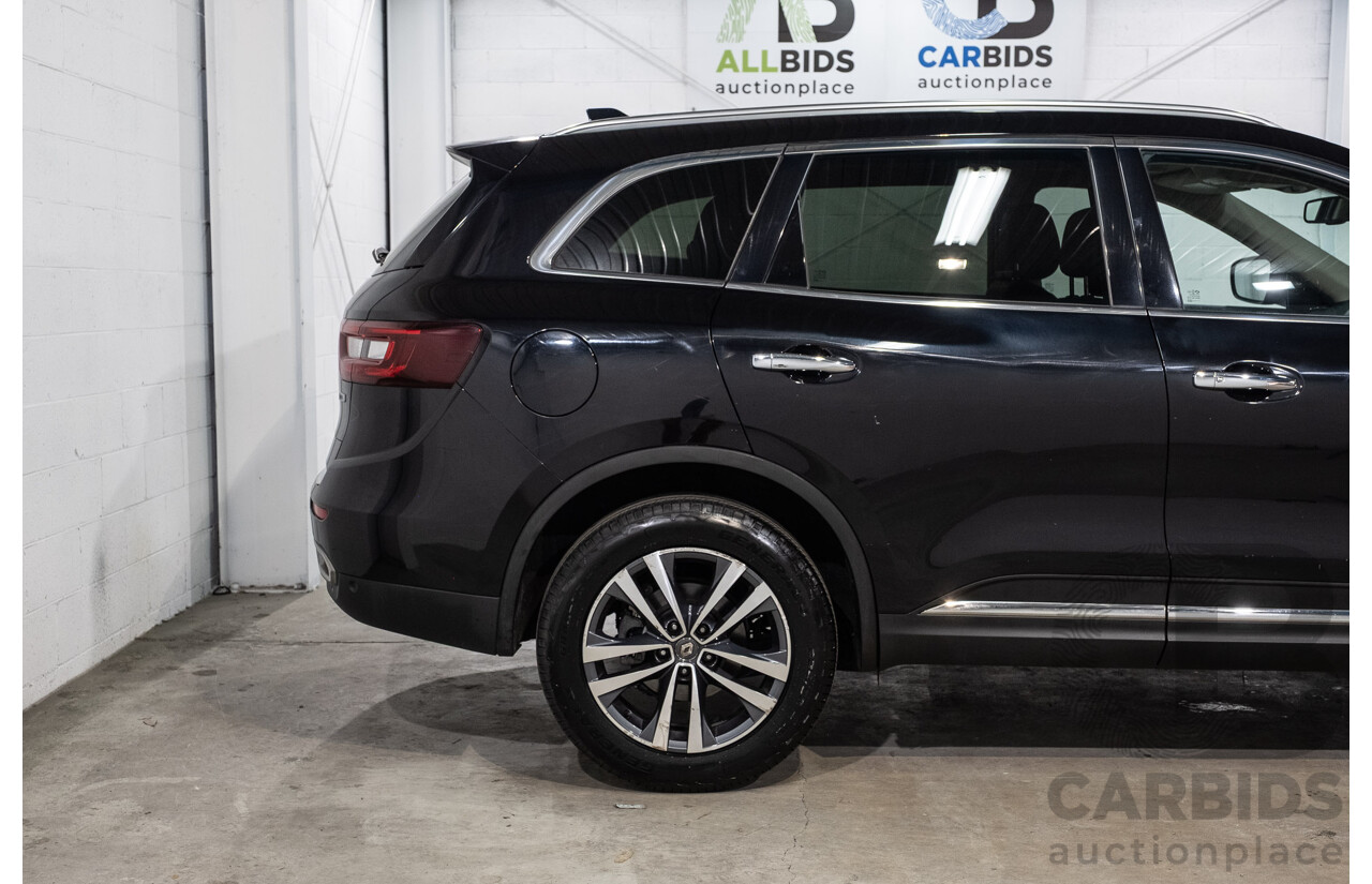 01/2017 Renault Koleos Intens X-Tronic (4x4) XZG 4d Wagon Metallic Black 2.5L