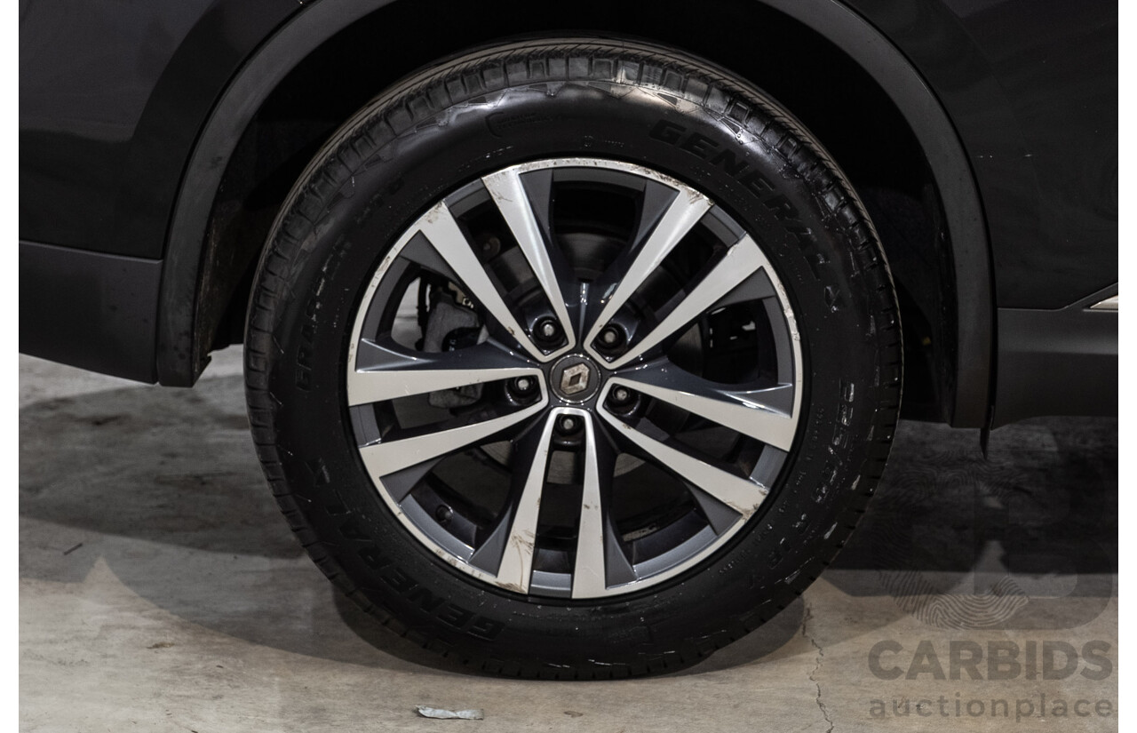 01/2017 Renault Koleos Intens X-Tronic (4x4) XZG 4d Wagon Metallic Black 2.5L