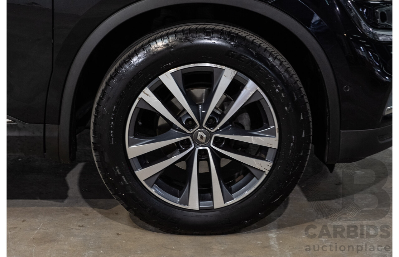 01/2017 Renault Koleos Intens X-Tronic (4x4) XZG 4d Wagon Metallic Black 2.5L