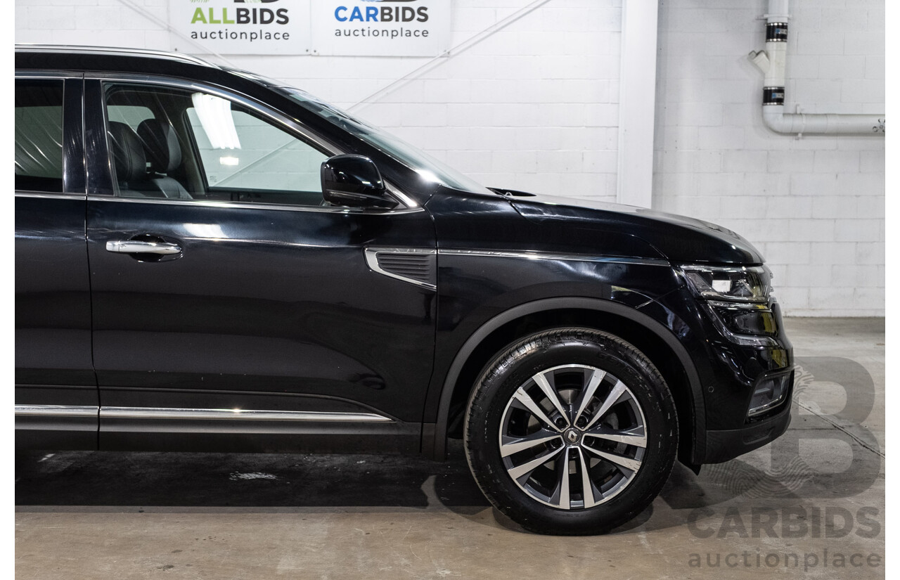 01/2017 Renault Koleos Intens X-Tronic (4x4) XZG 4d Wagon Metallic Black 2.5L