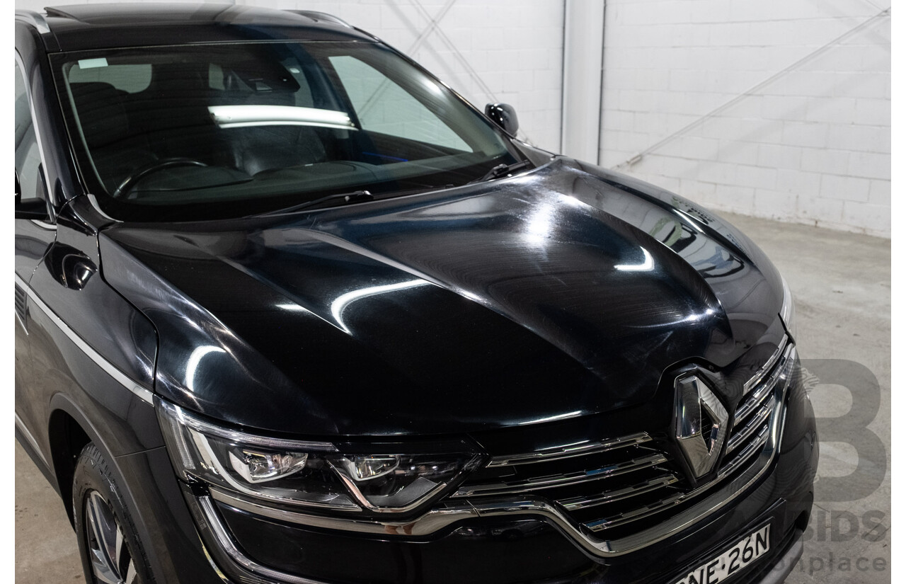 01/2017 Renault Koleos Intens X-Tronic (4x4) XZG 4d Wagon Metallic Black 2.5L