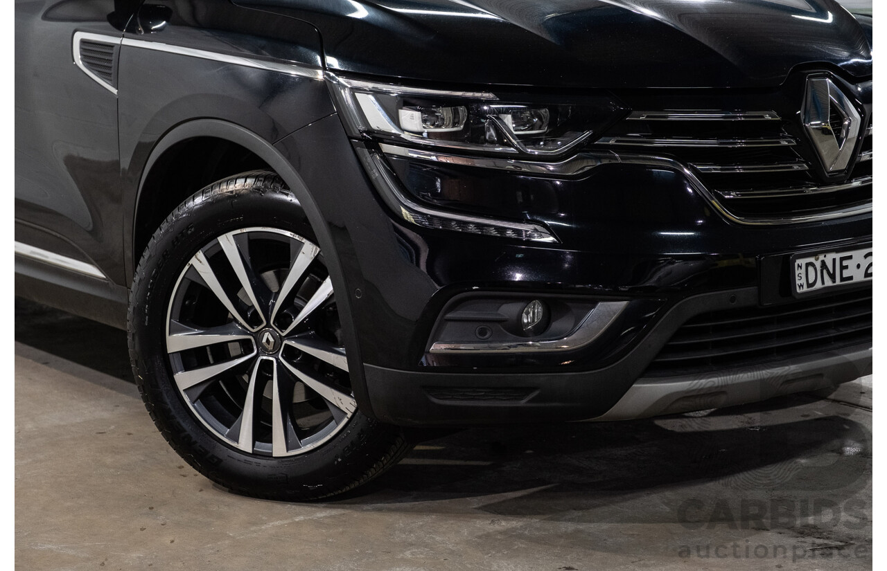 01/2017 Renault Koleos Intens X-Tronic (4x4) XZG 4d Wagon Metallic Black 2.5L