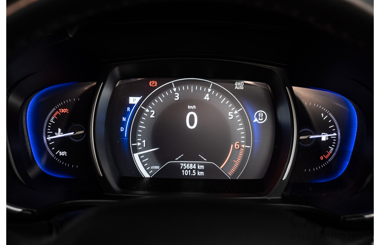 01/2017 Renault Koleos Intens X-Tronic (4x4) XZG 4d Wagon Metallic Black 2.5L