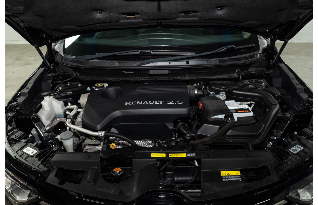 01/2017 Renault Koleos Intens X-Tronic (4x4) XZG 4d Wagon Metallic Black 2.5L