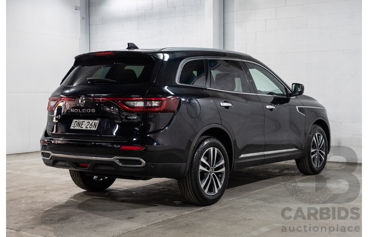 01/2017 Renault Koleos Intens X-Tronic (4x4) XZG 4d Wagon Metallic Black 2.5L