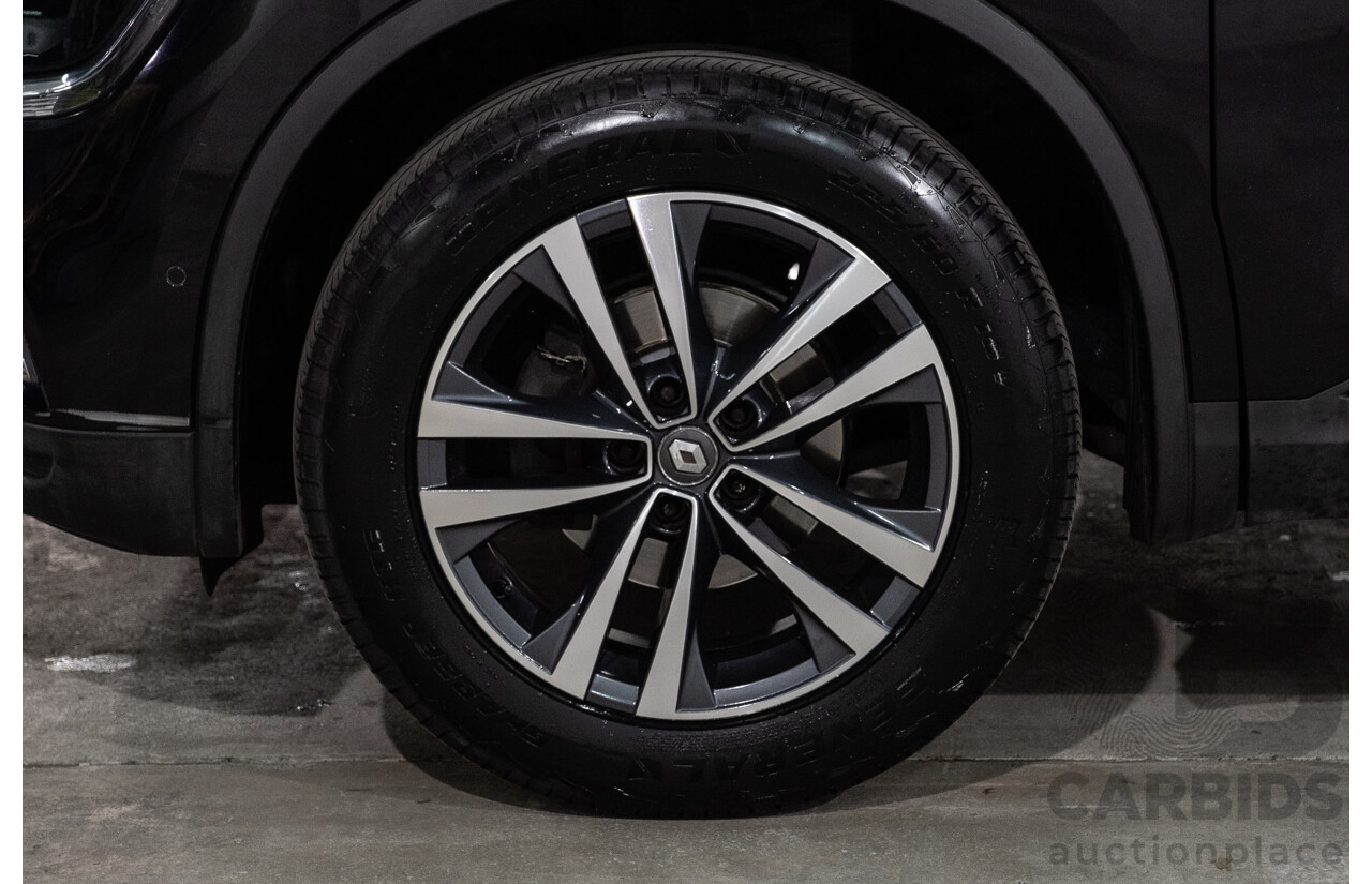 01/2017 Renault Koleos Intens X-Tronic (4x4) XZG 4d Wagon Metallic Black 2.5L