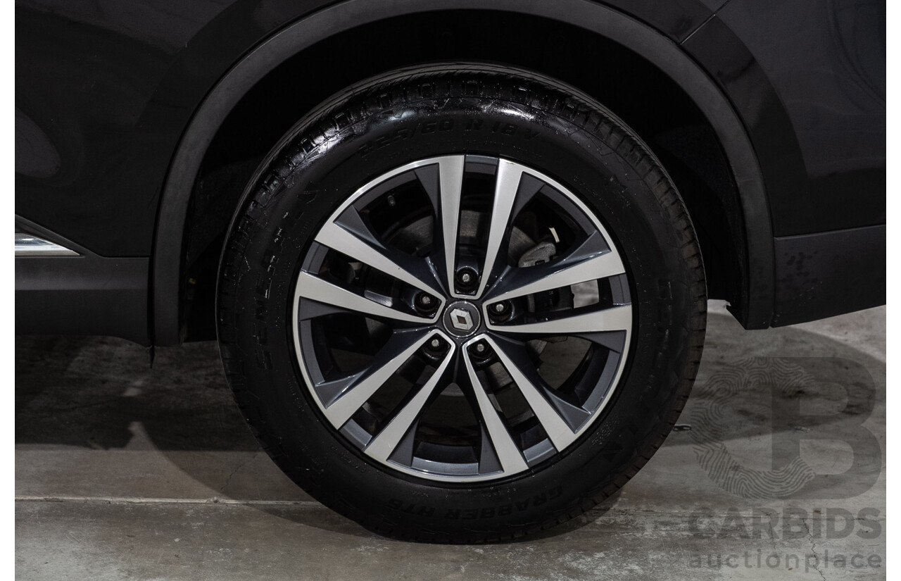 01/2017 Renault Koleos Intens X-Tronic (4x4) XZG 4d Wagon Metallic Black 2.5L