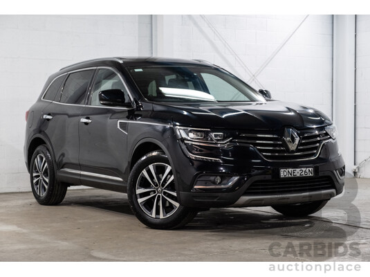 01/2017 Renault Koleos Intens X-Tronic (4x4) XZG 4d Wagon Metallic Black 2.5L