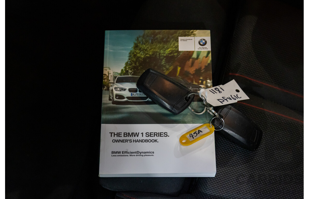 06/2016 BMW 118i Sport Line (RWD) F20 LCI 5d Hatchback Alpine White Turbo 1.5L