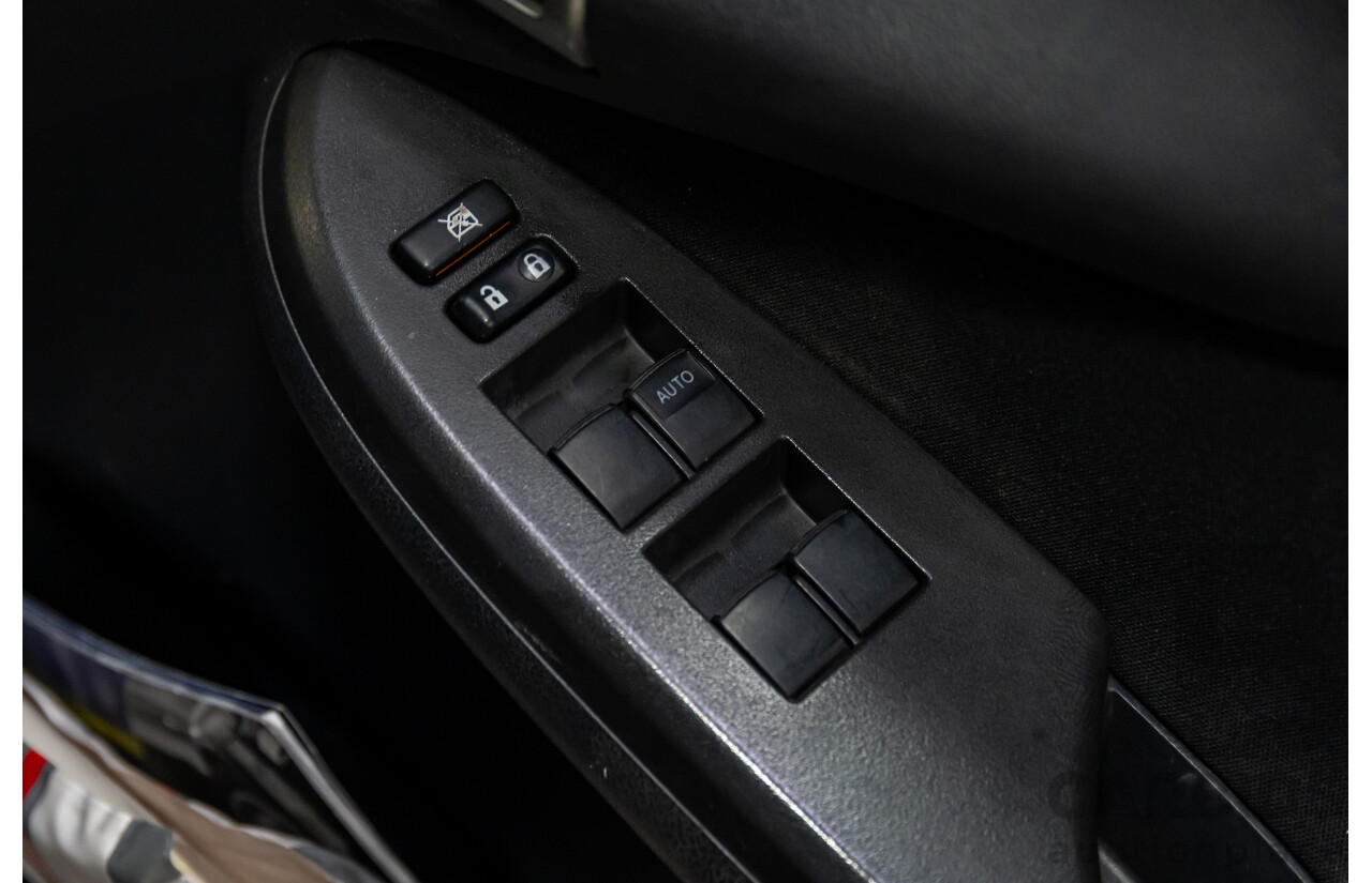 2/2012 Toyota Corolla Ascent Sport ZRE152R MY11 4d Sedan Graphite Grey Metallic 1.8L