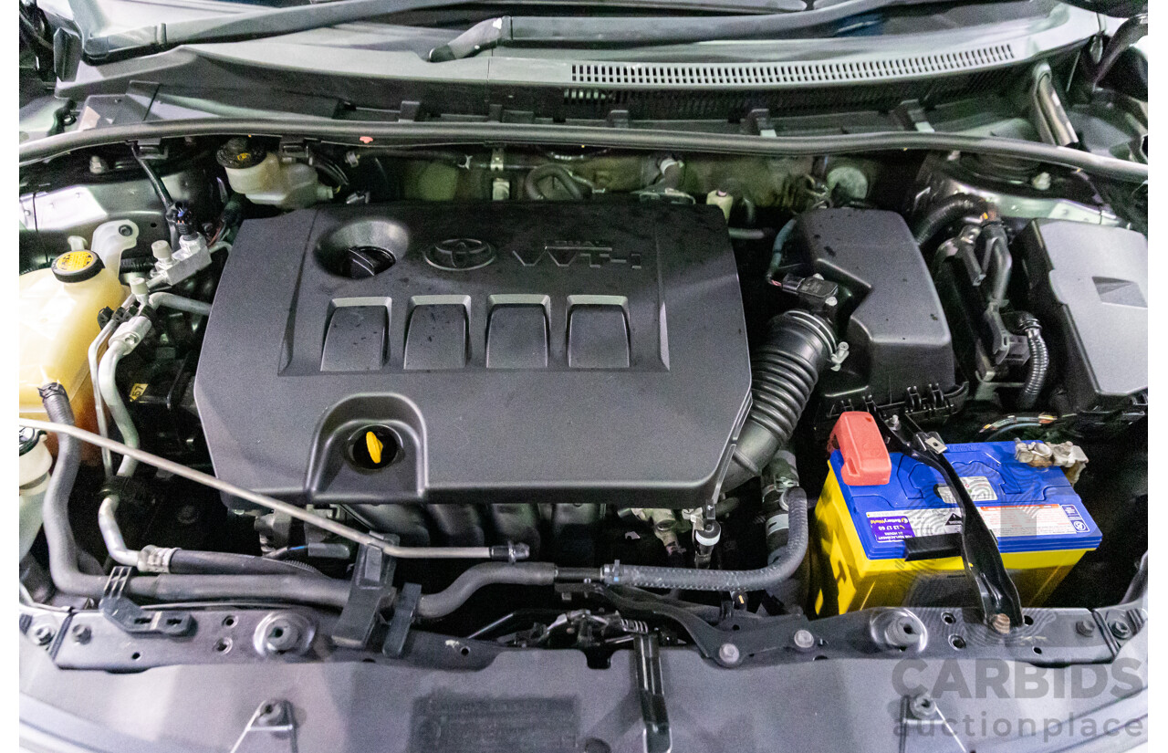 2/2012 Toyota Corolla Ascent Sport ZRE152R MY11 4d Sedan Graphite Grey Metallic 1.8L