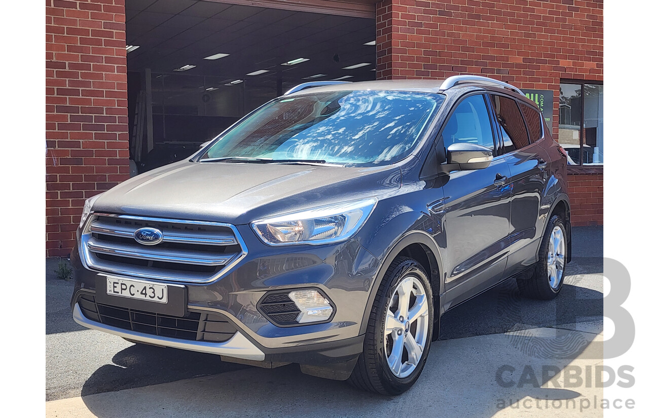6/2018 Ford Escape Trend ZG MY18 4d Wagon Grey 1.5L