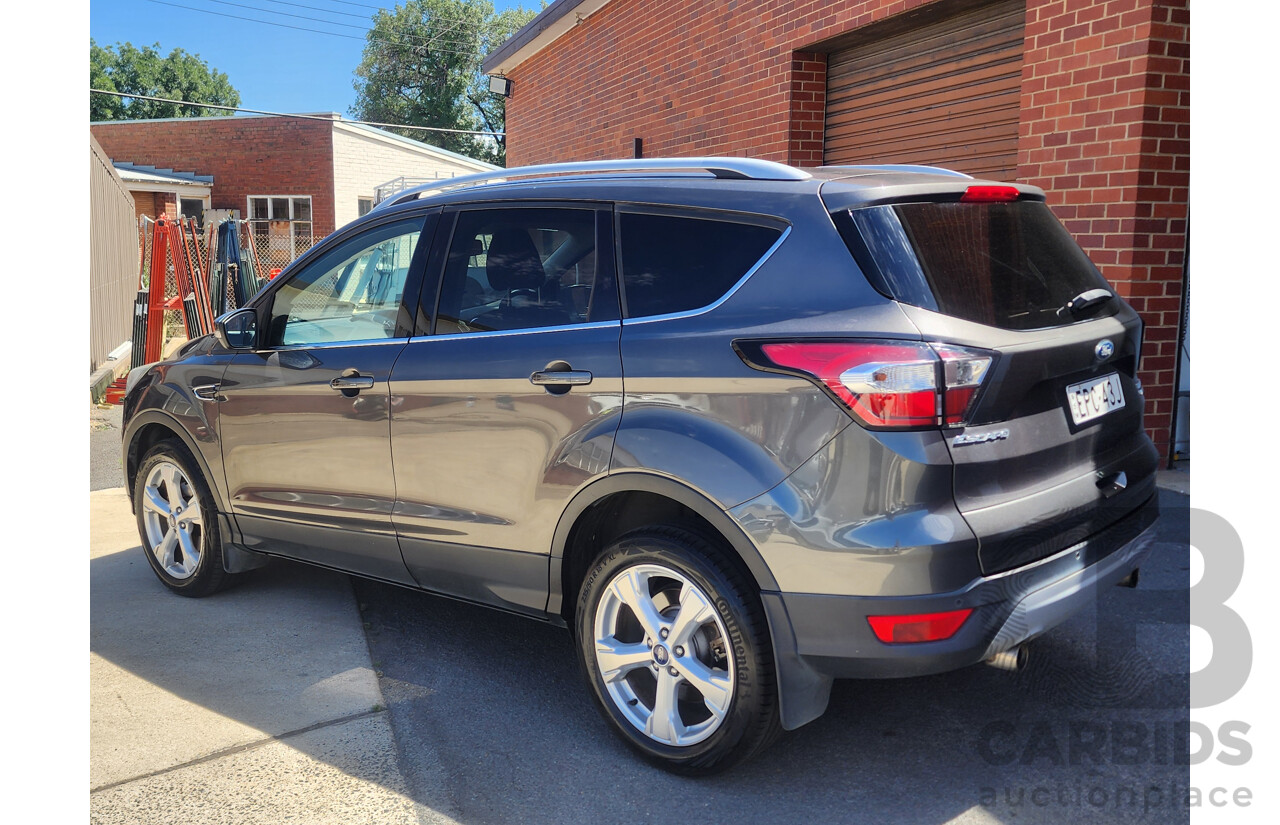 6/2018 Ford Escape Trend ZG MY18 4d Wagon Grey 1.5L