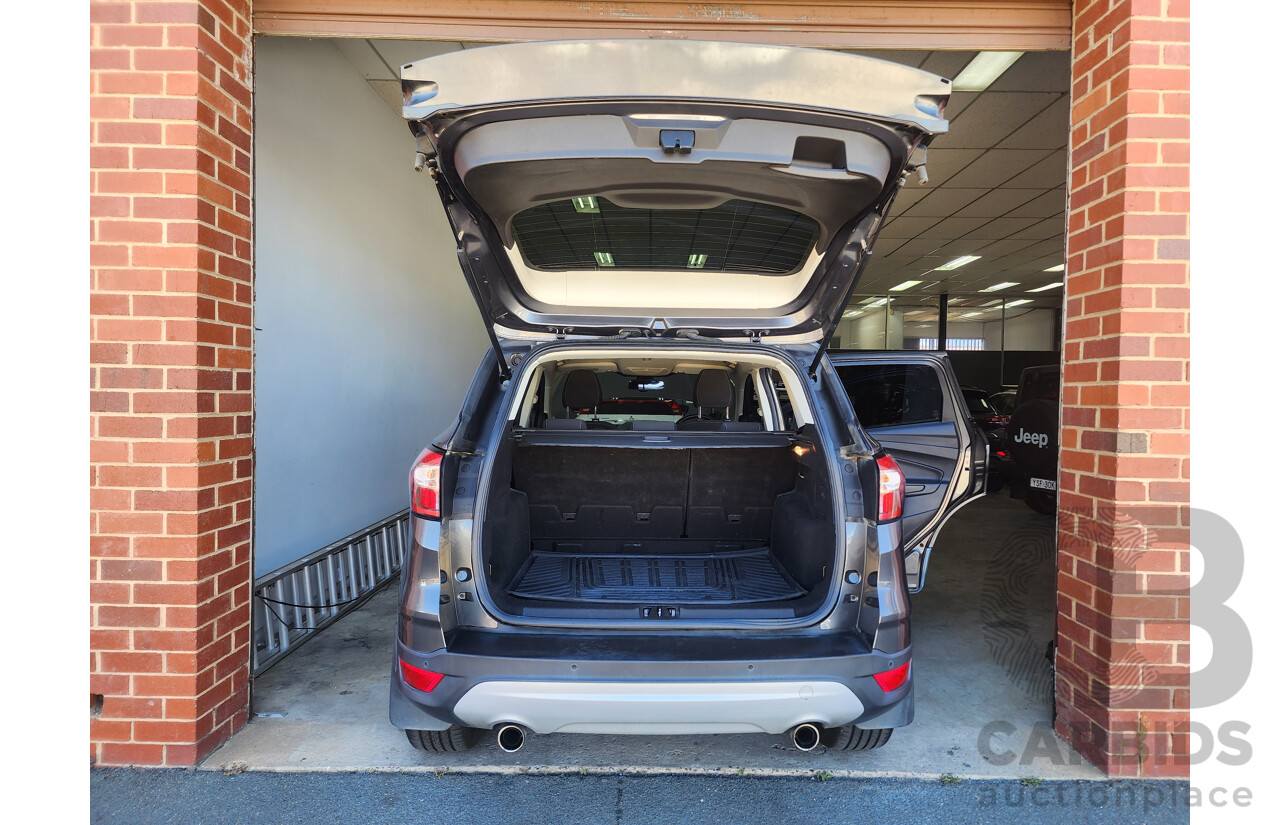 6/2018 Ford Escape Trend ZG MY18 4d Wagon Grey 1.5L