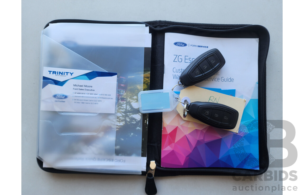 6/2018 Ford Escape Trend ZG MY18 4d Wagon Grey 1.5L