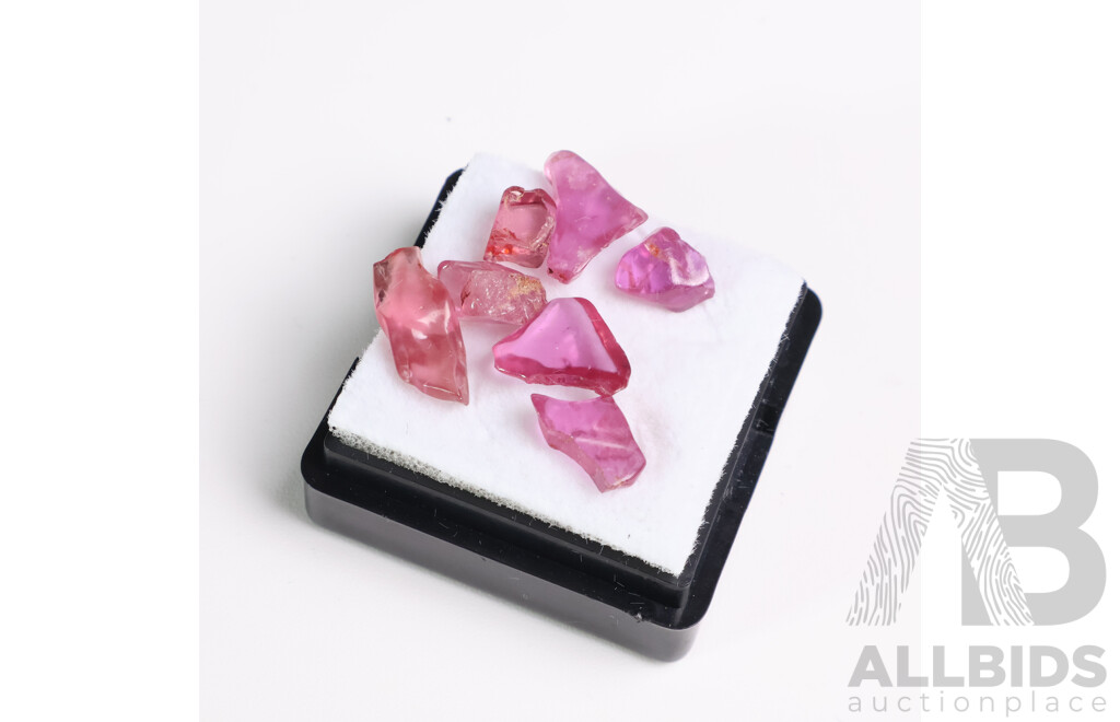 Uncut Winza Rubies - Lot of 7