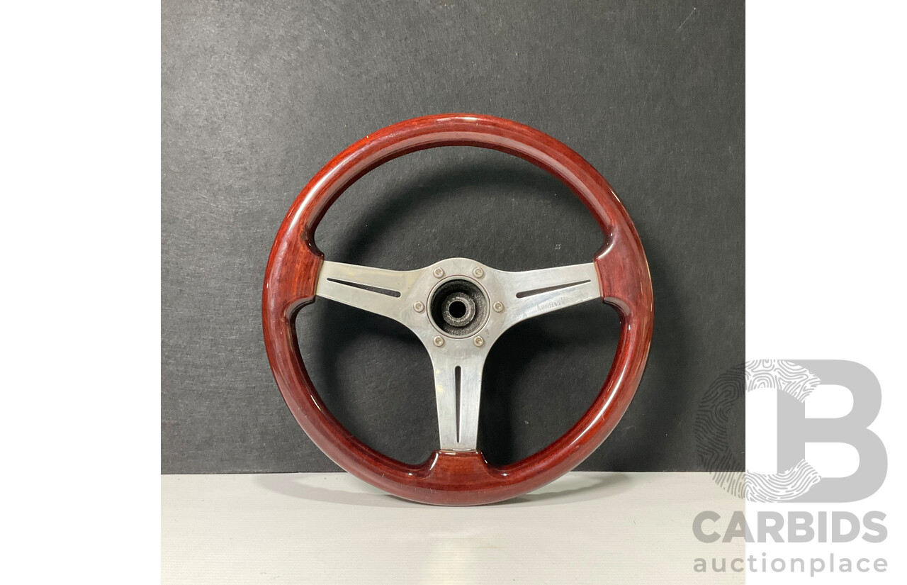 Autotecnica Woodgrain Steering Wheel