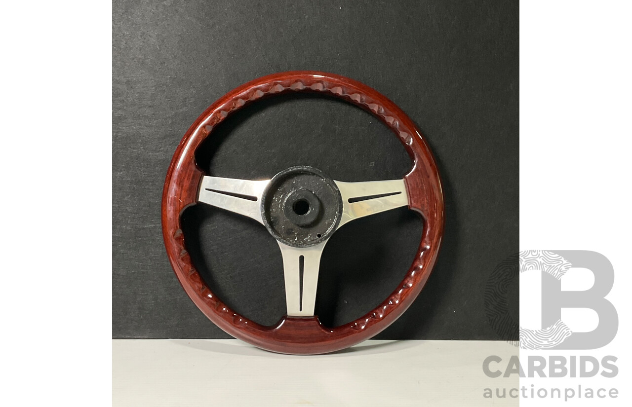 Autotecnica Woodgrain Steering Wheel